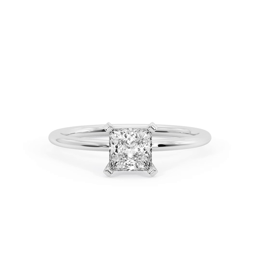 360 degree view of Presentation 4 Prong Solitaire Engagement Ring