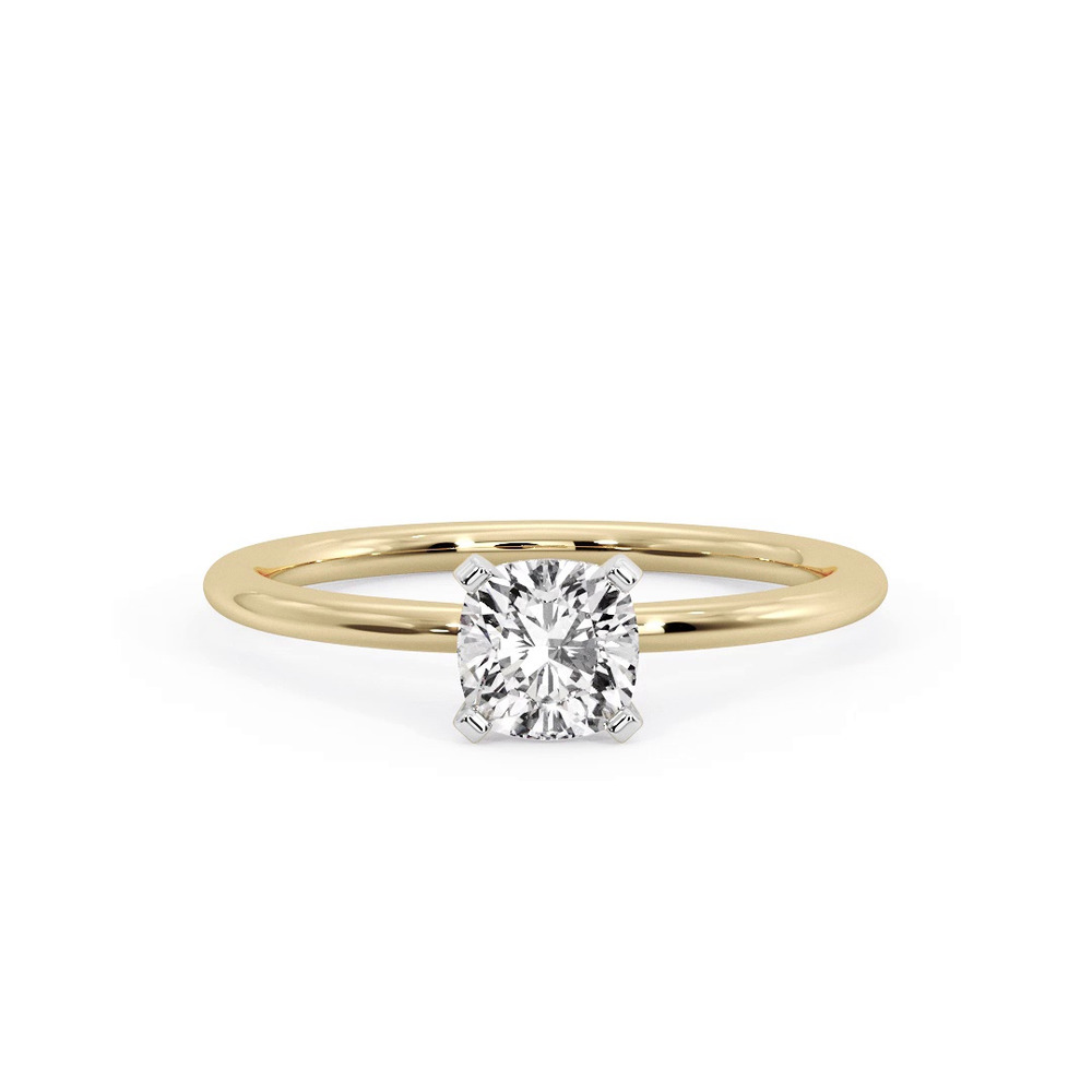360 degree view of Presentation 4 Prong Solitaire Engagement Ring