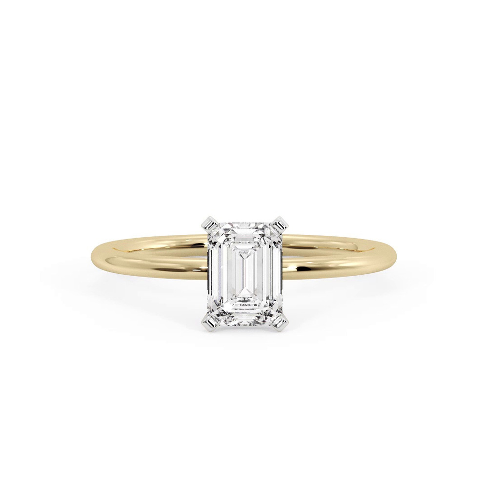 360 degree view of Presentation 4 Prong Solitaire Engagement Ring