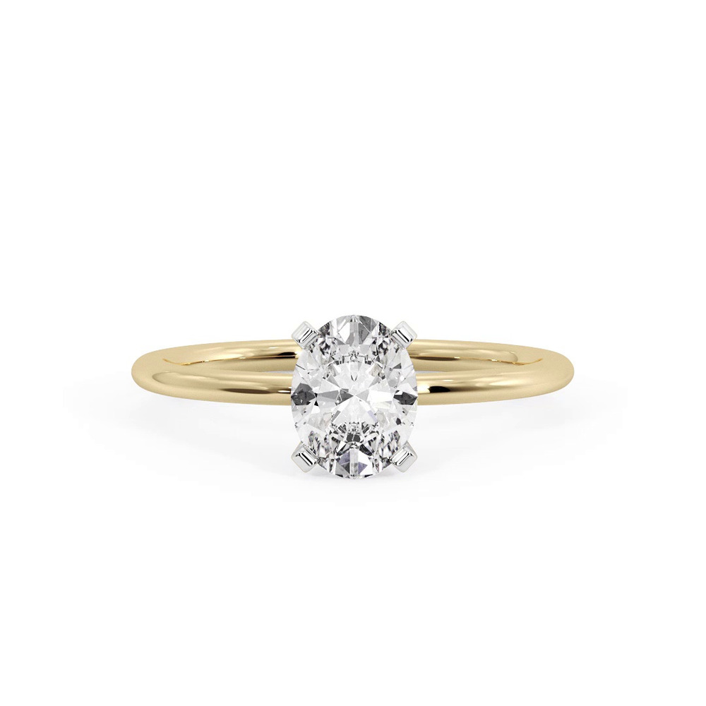 360 degree view of Presentation 4 Prong Solitaire Engagement Ring