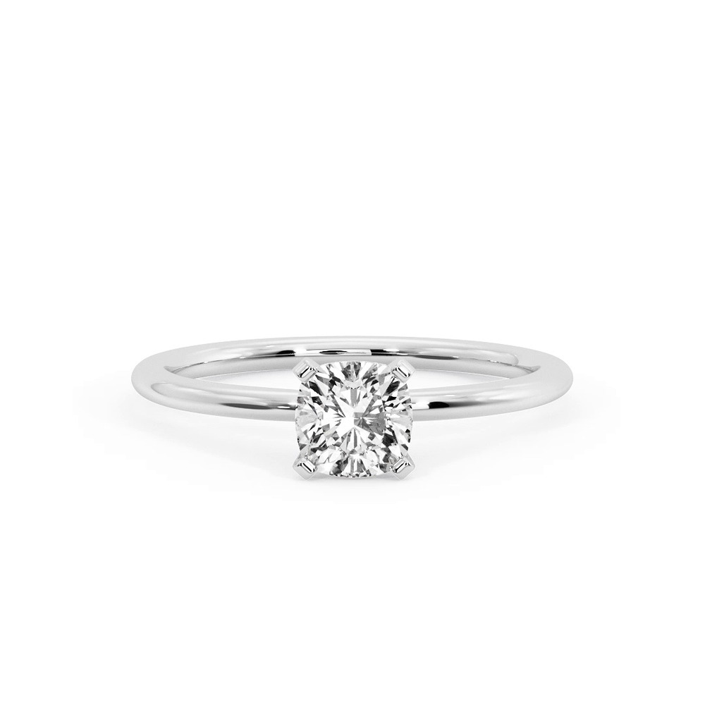 360 degree view of Presentation 4 Prong Solitaire Engagement Ring