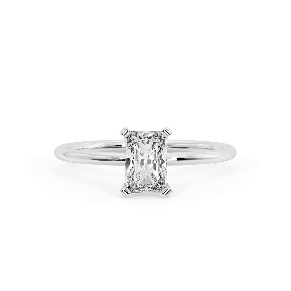 360 degree view of Presentation 4 Prong Solitaire Engagement Ring