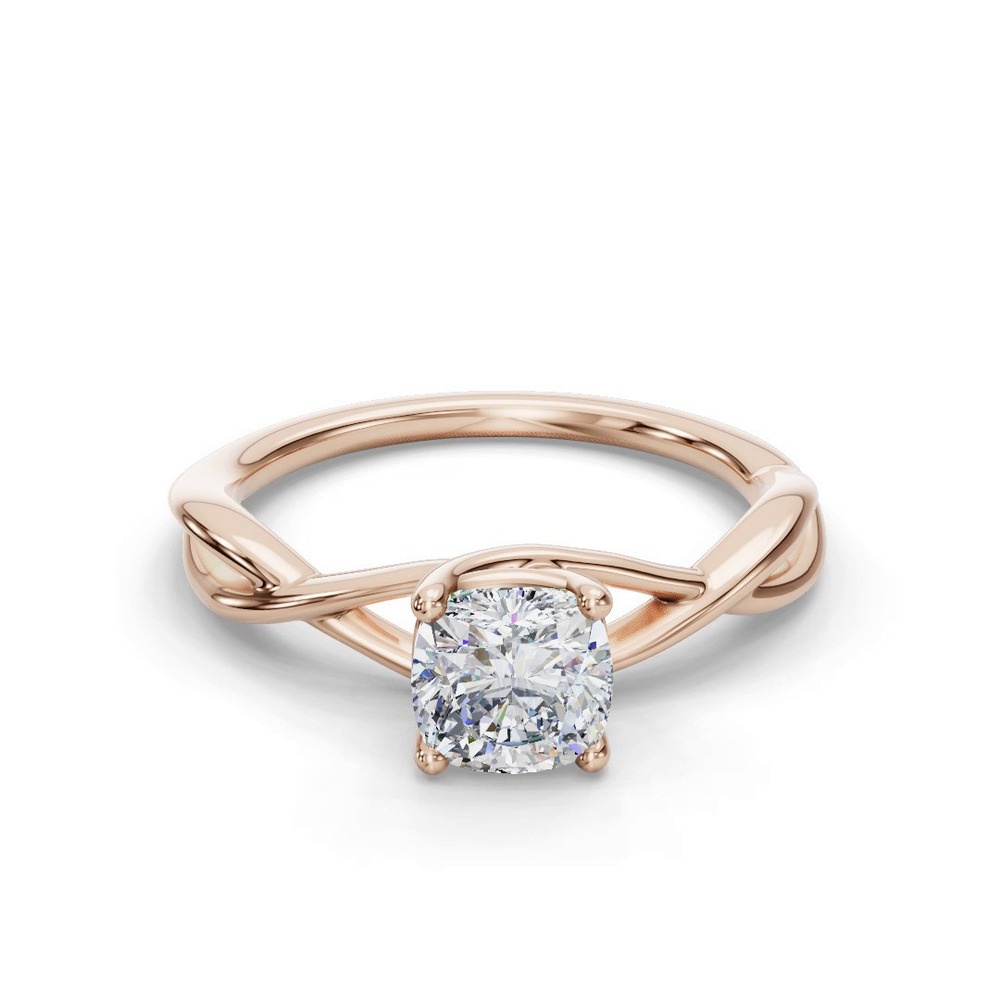 360 degree view of Bianca Twist Engagement Ring