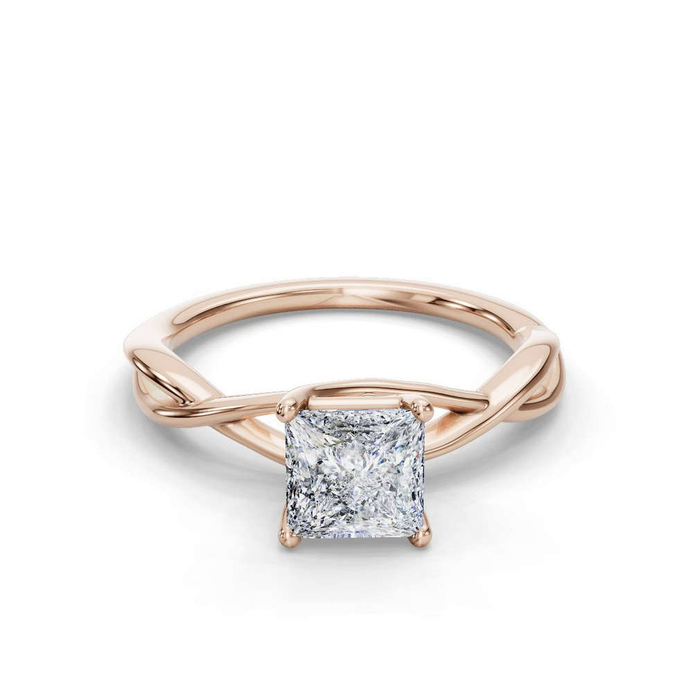 360 degree view of Bianca Twist Engagement Ring
