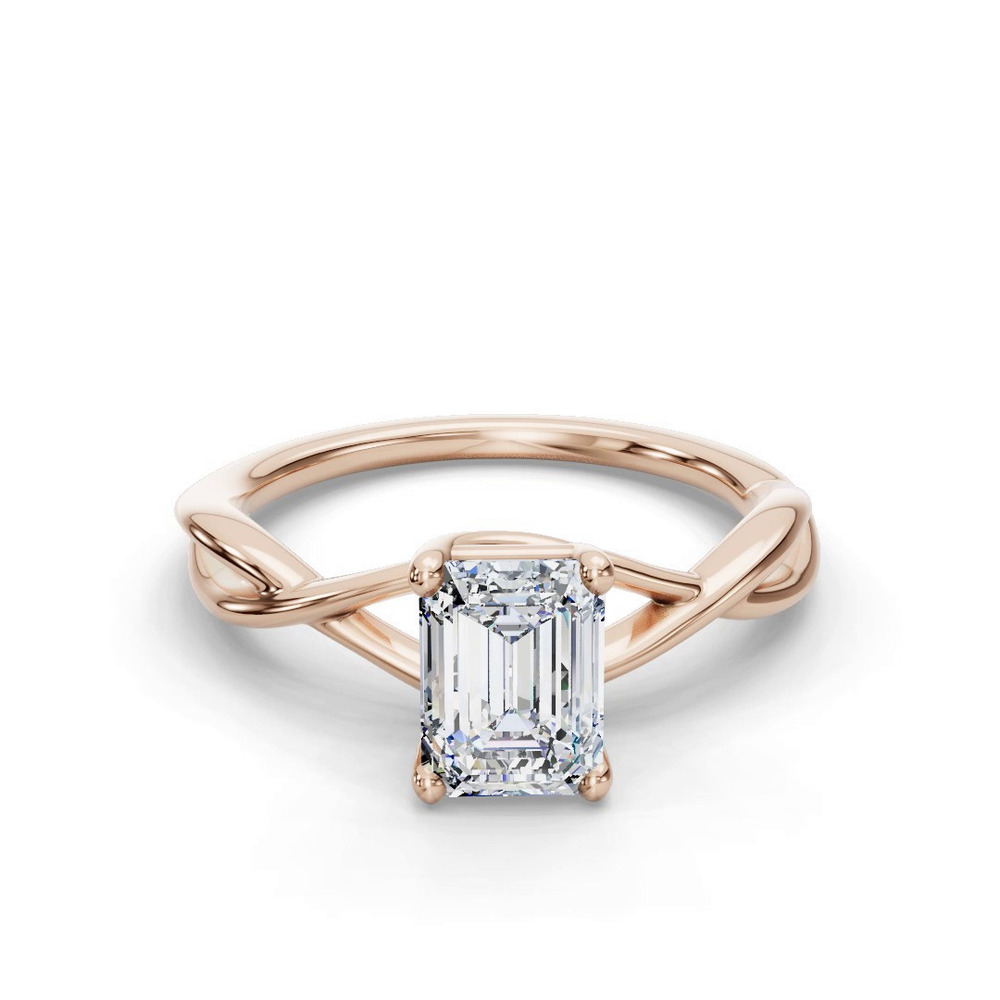 360 degree view of Bianca Twist Engagement Ring