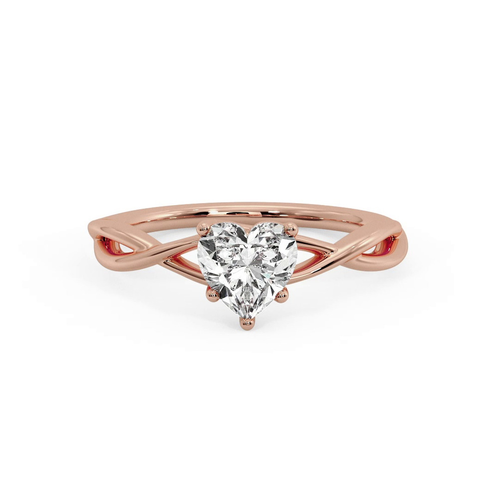 360 degree view of Bianca Twist Engagement Ring