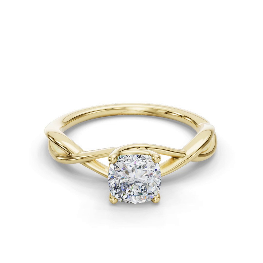 360 degree view of Bianca Twist Engagement Ring