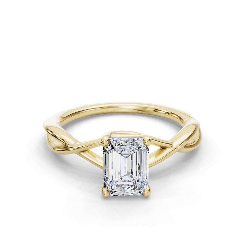 360 degree view of Bianca Twist Engagement Ring