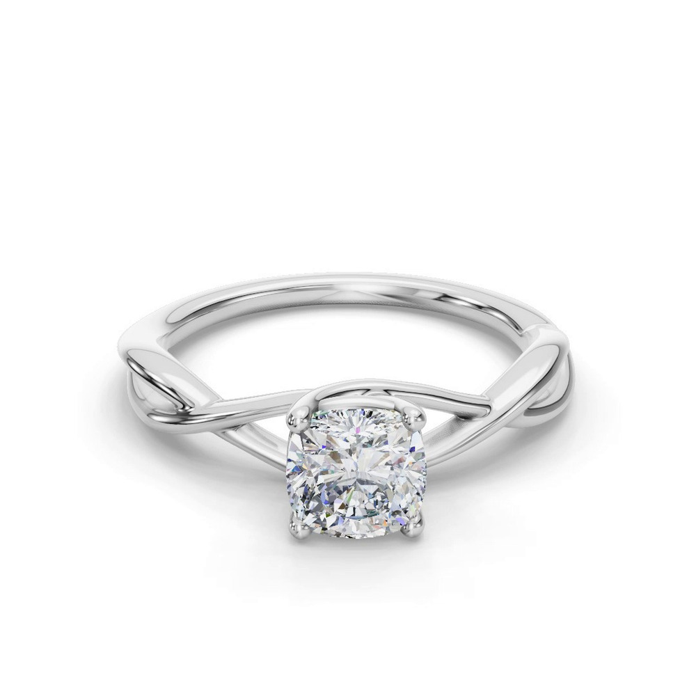 360 degree view of Bianca Twist Engagement Ring
