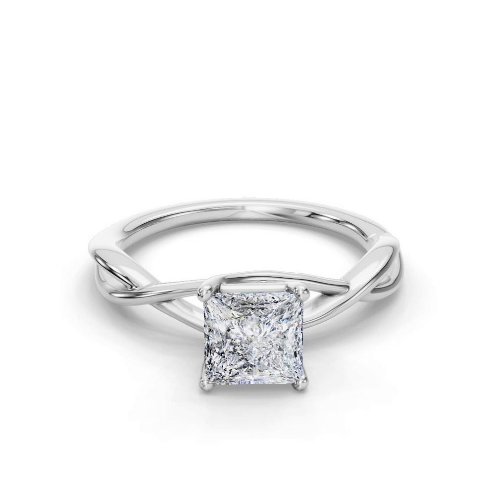 360 degree view of Bianca Twist Engagement Ring
