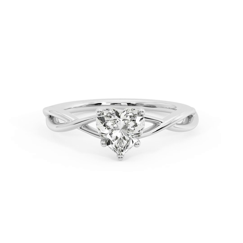 360 degree view of Bianca Twist Engagement Ring