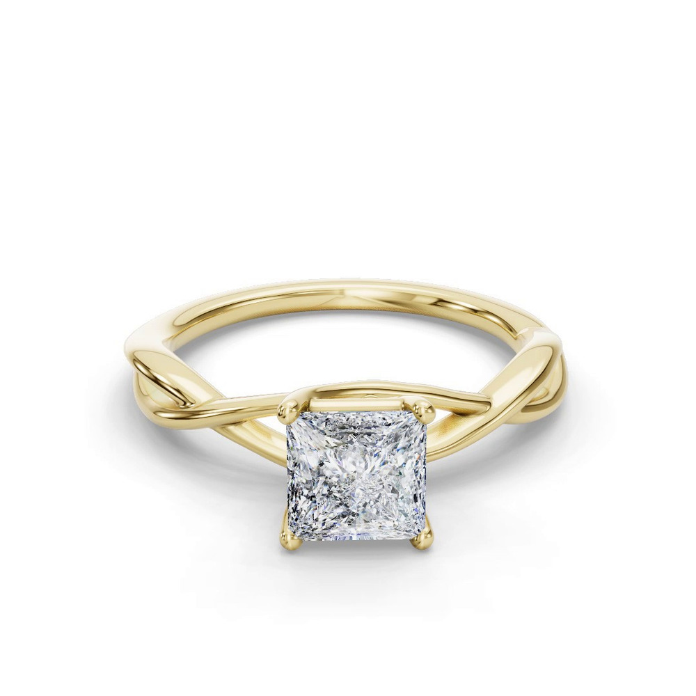 360 degree view of Bianca Twist Engagement Ring