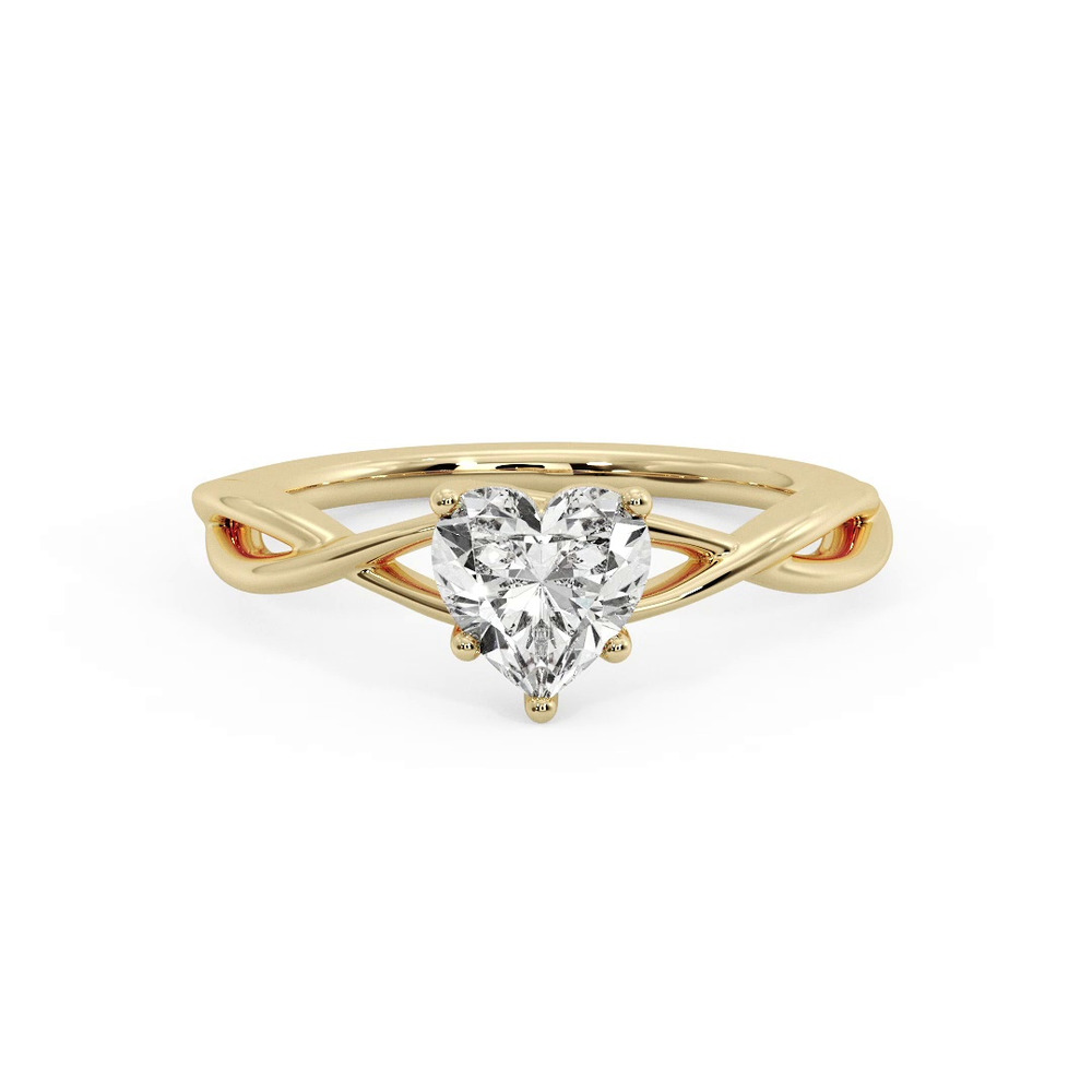 360 degree view of Bianca Twist Engagement Ring