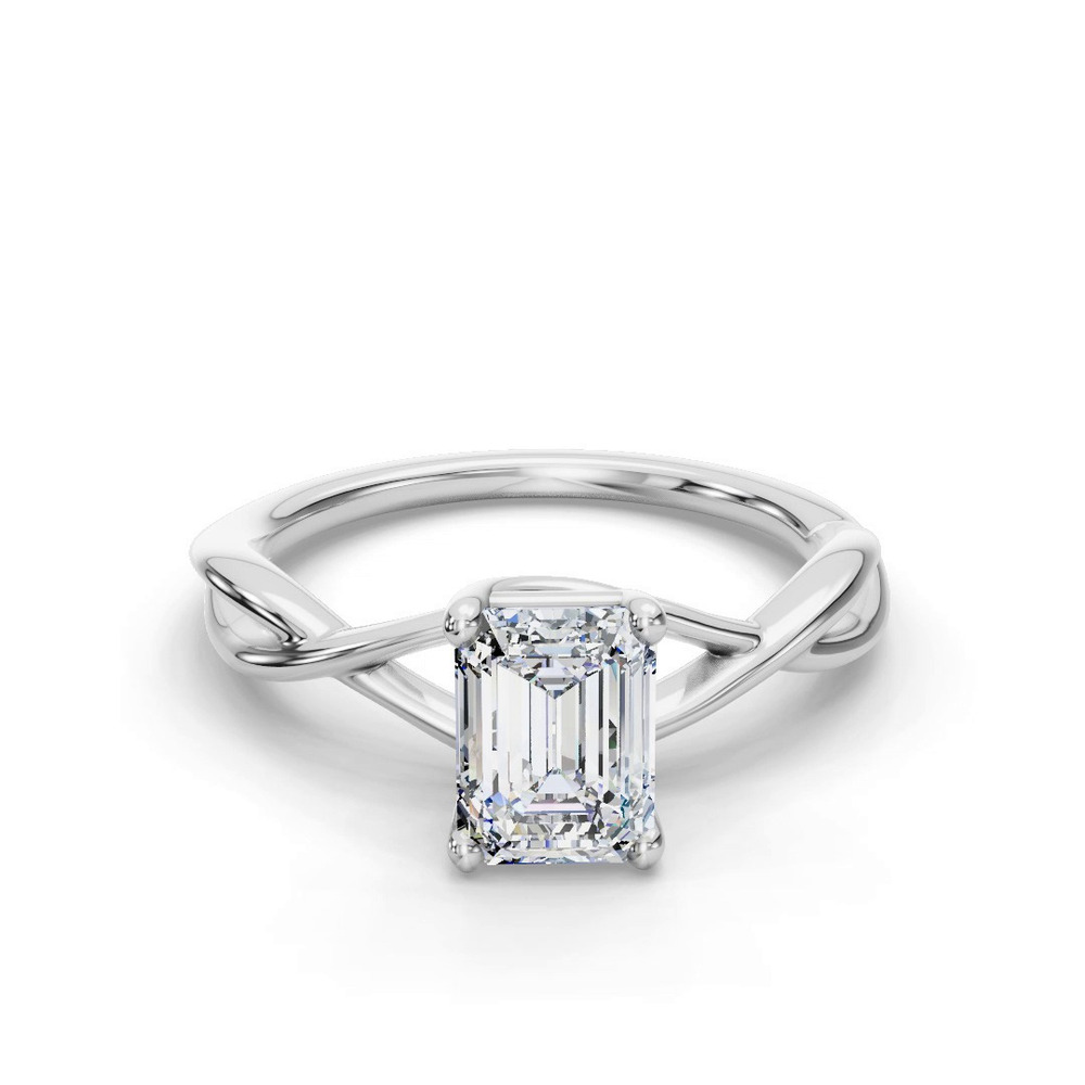 360 degree view of Bianca Twist Engagement Ring