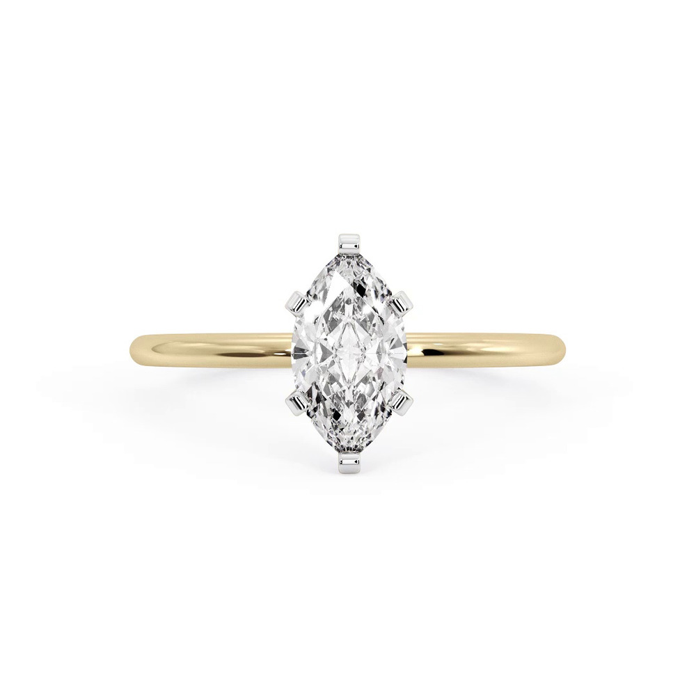 360 degree view of Presentation 6 Prong Solitaire Engagement Ring