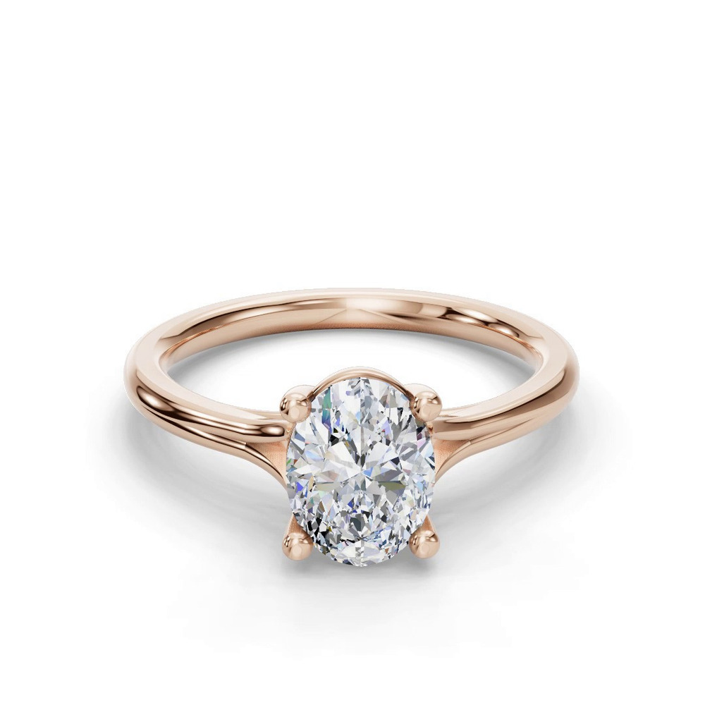 360 degree view of Isabella Split Shank Solitaire Engagement Ring