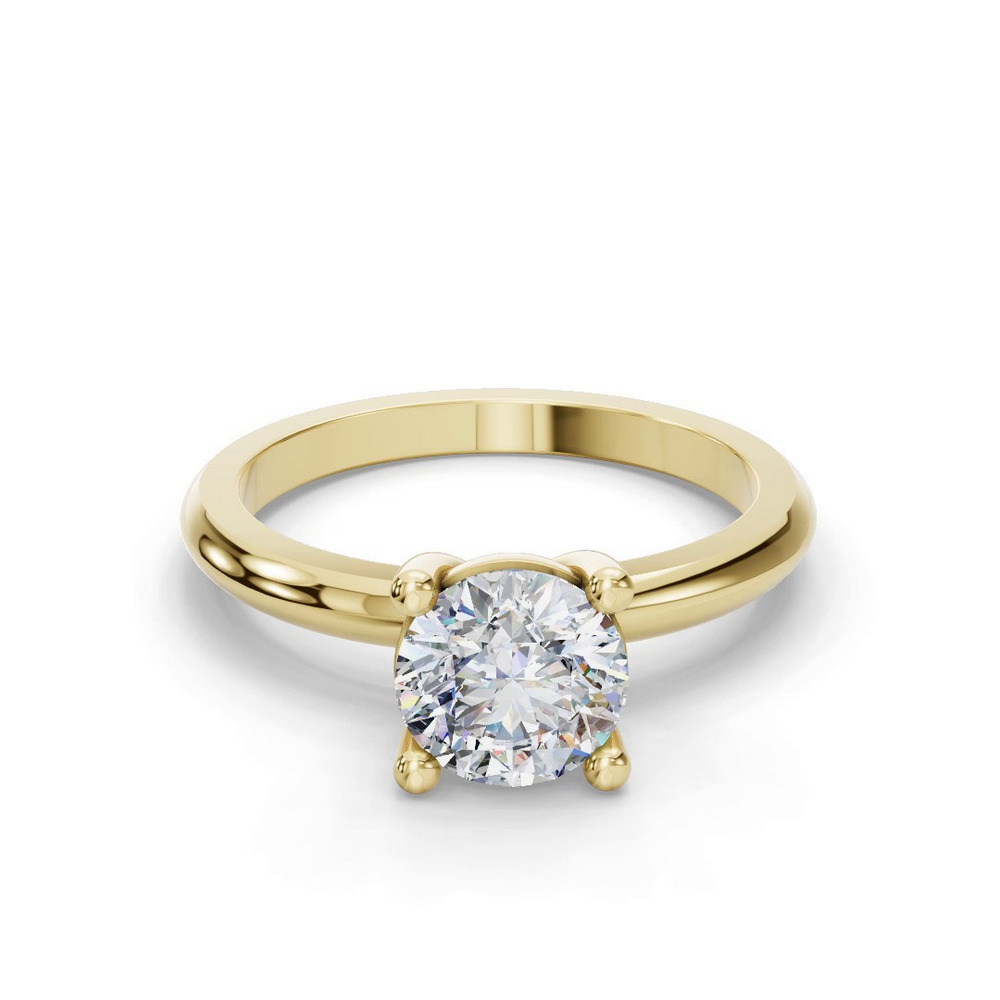 360 degree view of Bella Solitaire Engagement Ring (1.8mm)