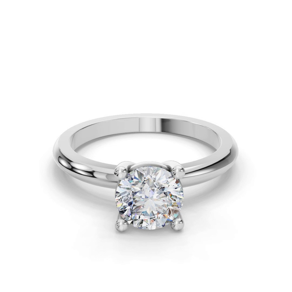 360 degree view of Bella Solitaire Engagement Ring (1.8mm)