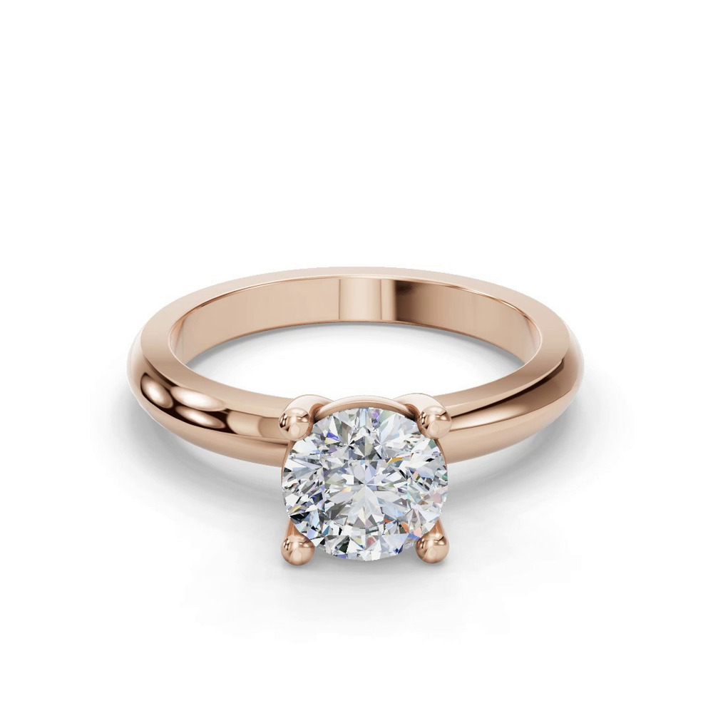 360 degree view of Bella Solitaire Engagement Ring (2.2mm)