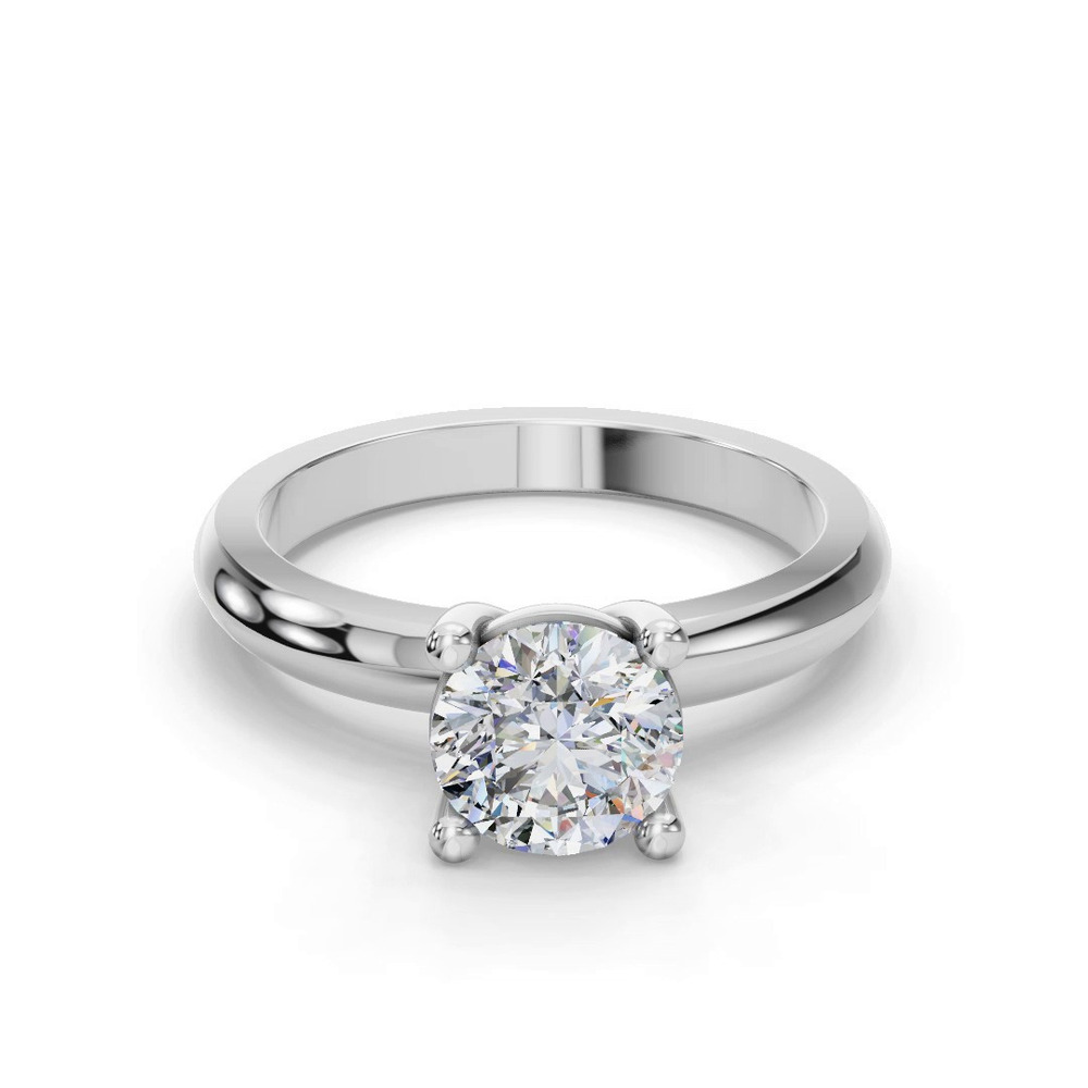 360 degree view of Bella Solitaire Engagement Ring (2.2mm)