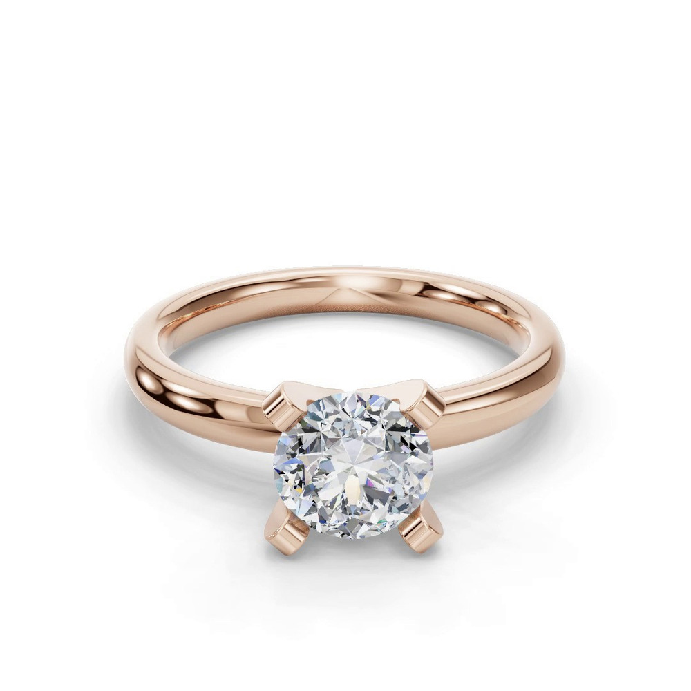 360 degree view of Leah Four-Prong Solitaire Engagement Ring (2.2mm)