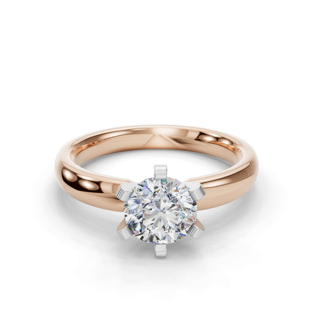 360 degree view of Ilana Six-Prong Solitaire Engagement Ring (2.7 mm)