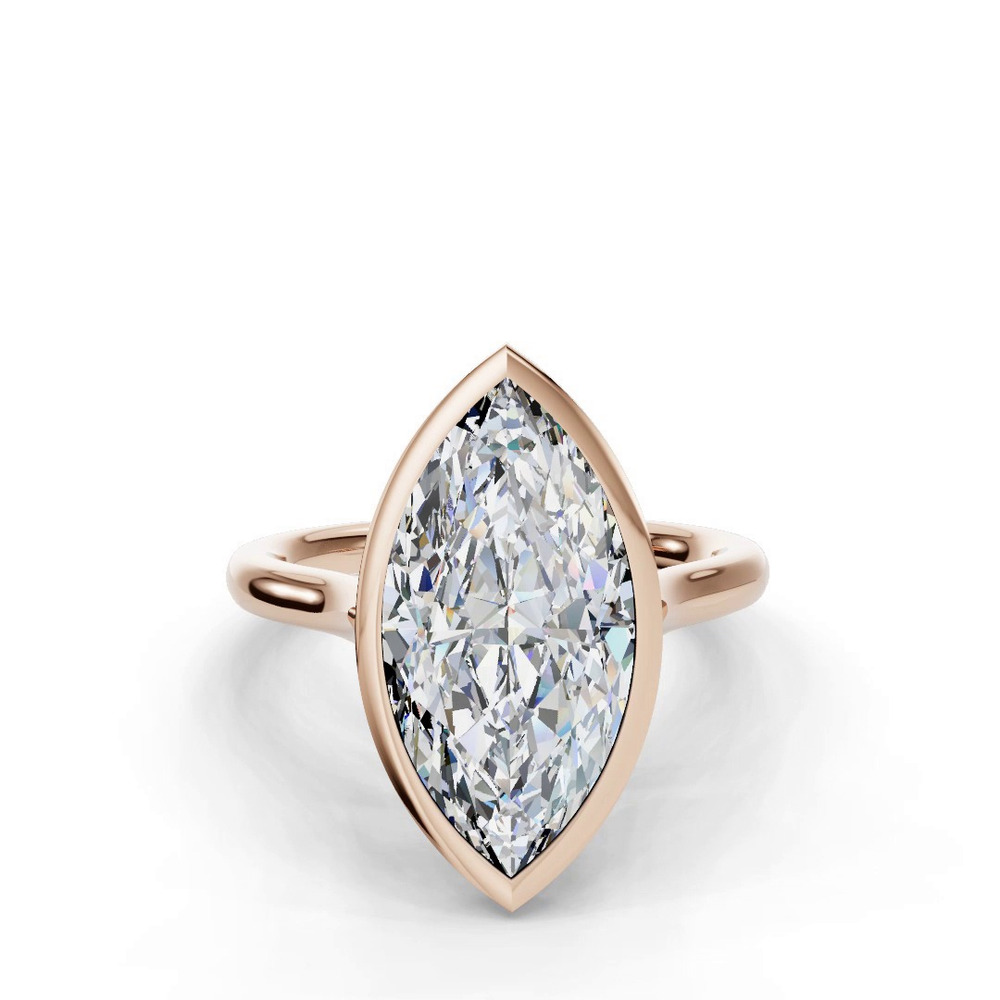 360 degree view of Emery Bezel Solitaire Engagement Ring (2mm)
