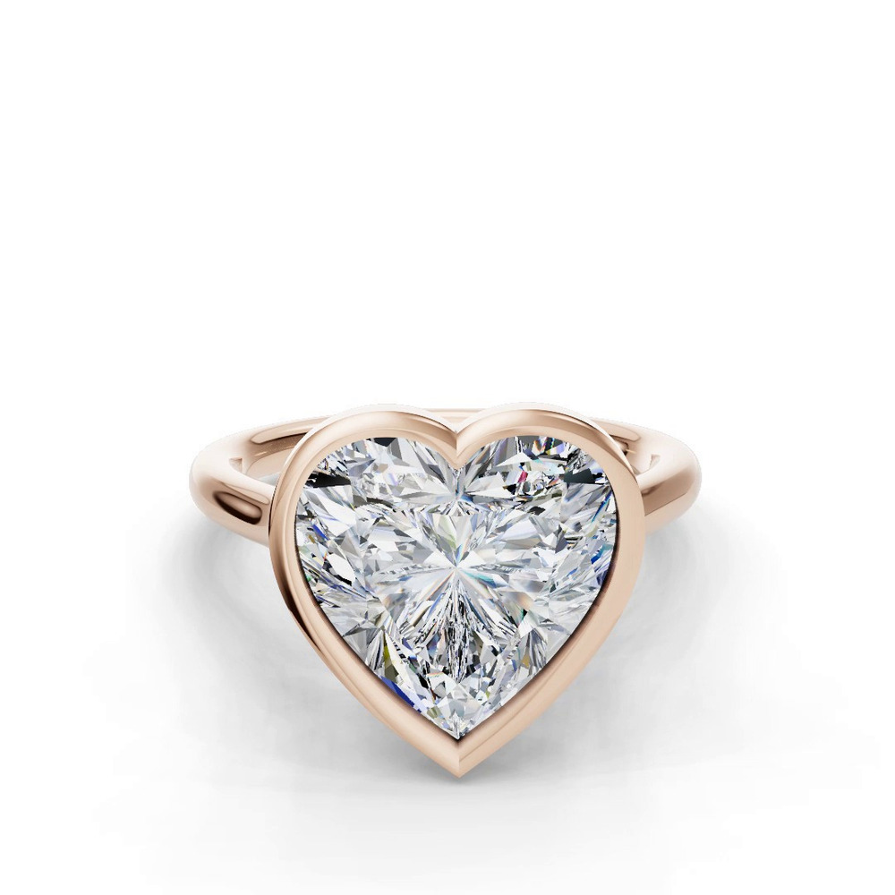 360 degree view of Emery Bezel Solitaire Engagement Ring (2mm)