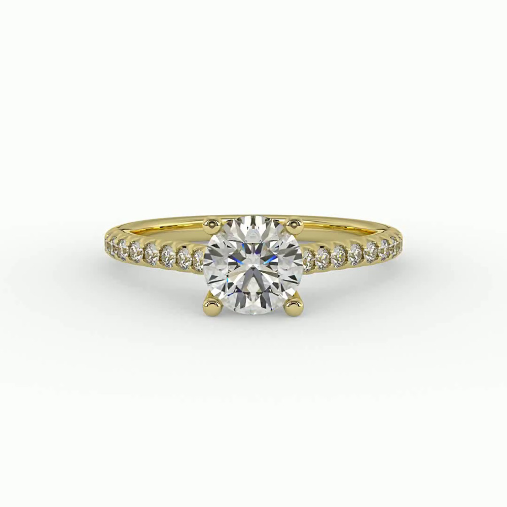 360 degree view of Catalina Engagement Ring