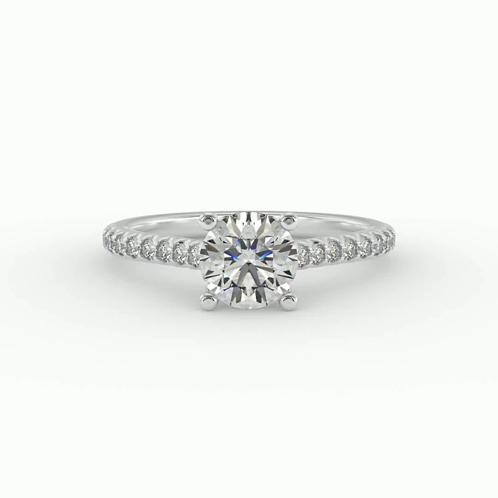 360 degree view of Catalina Engagement Ring