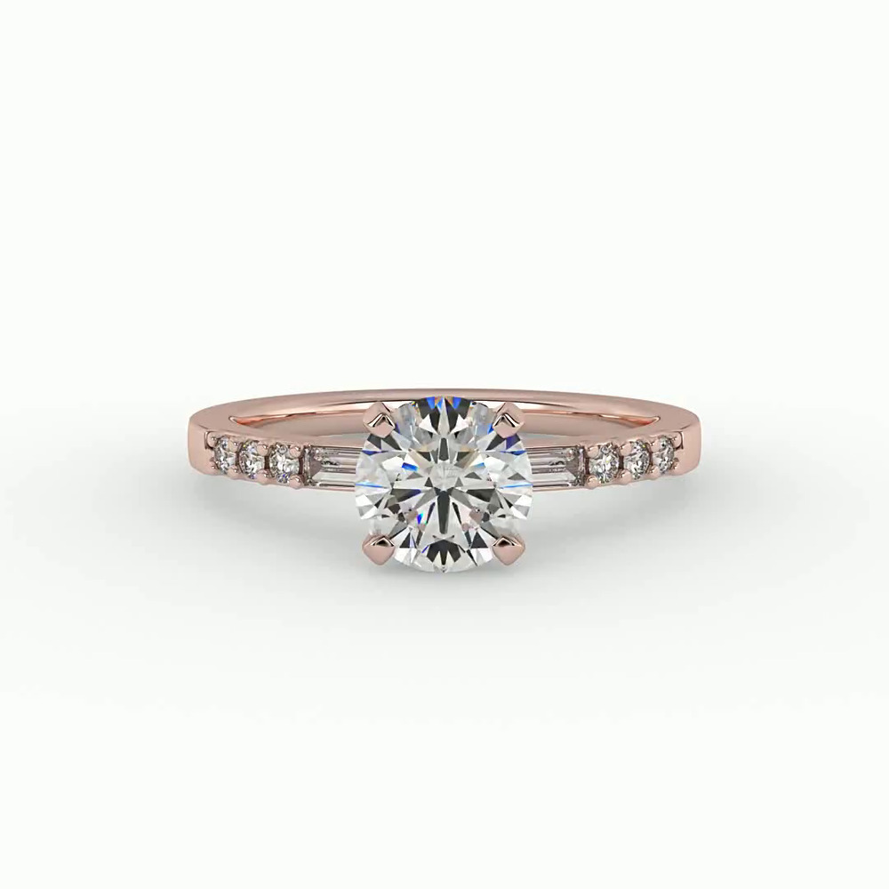 360 degree view of Marley Engagement Ring