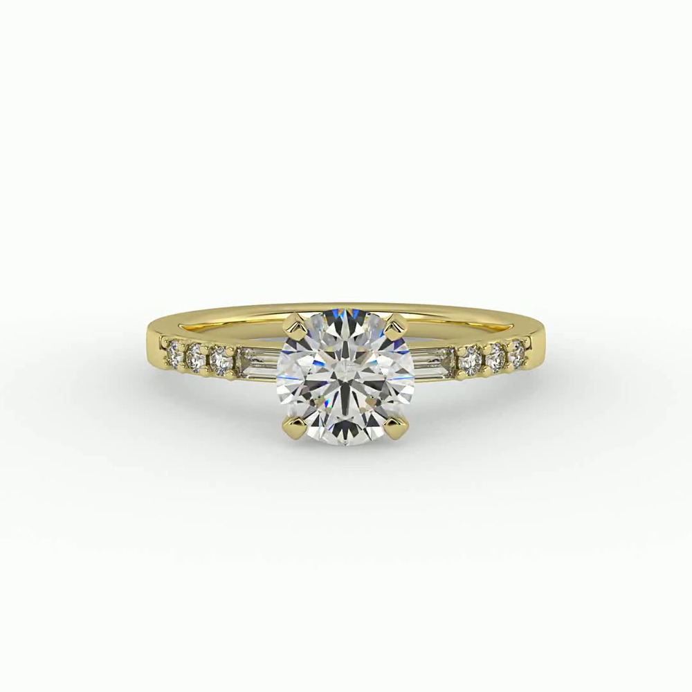 360 degree view of Marley Engagement Ring