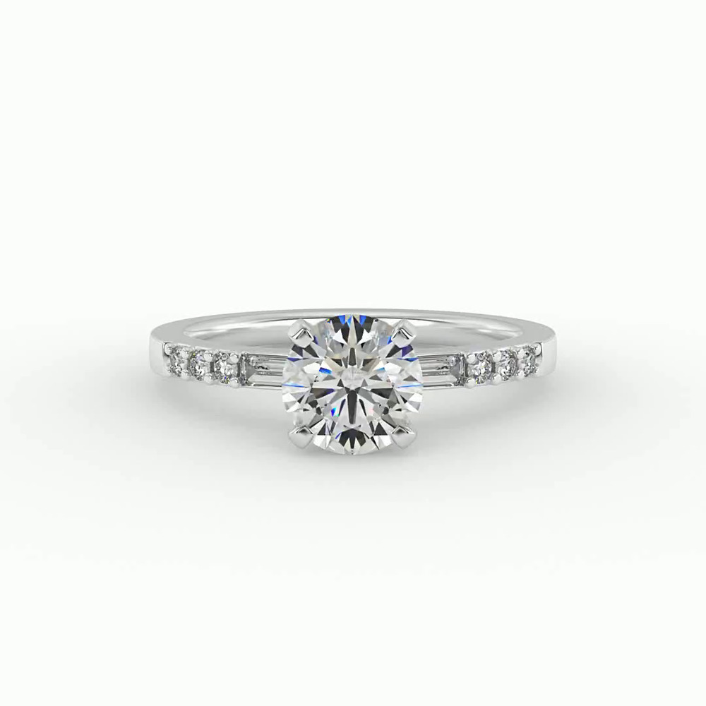 360 degree view of Marley Engagement Ring