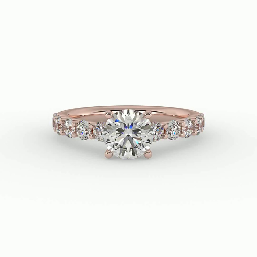 360 degree view of Annabelle Engagement Ring
