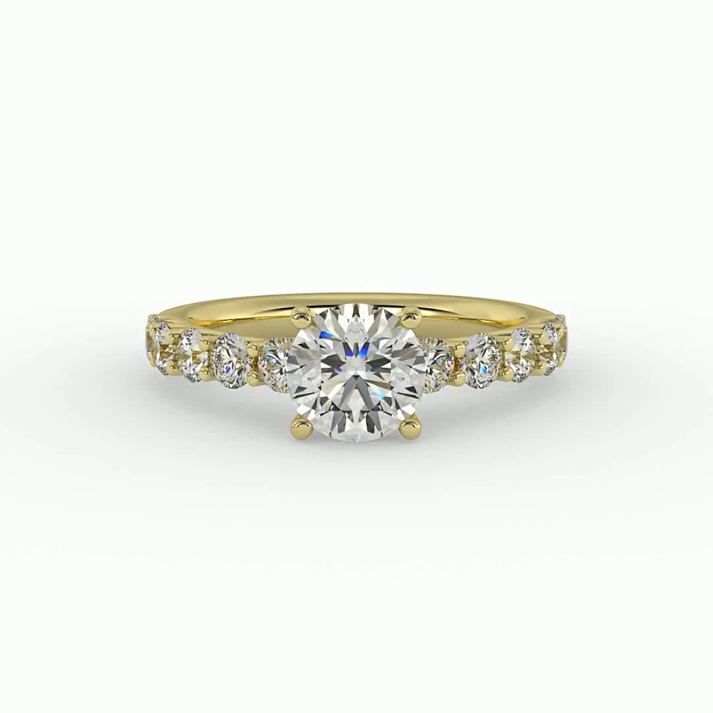 360 degree view of Annabelle Engagement Ring