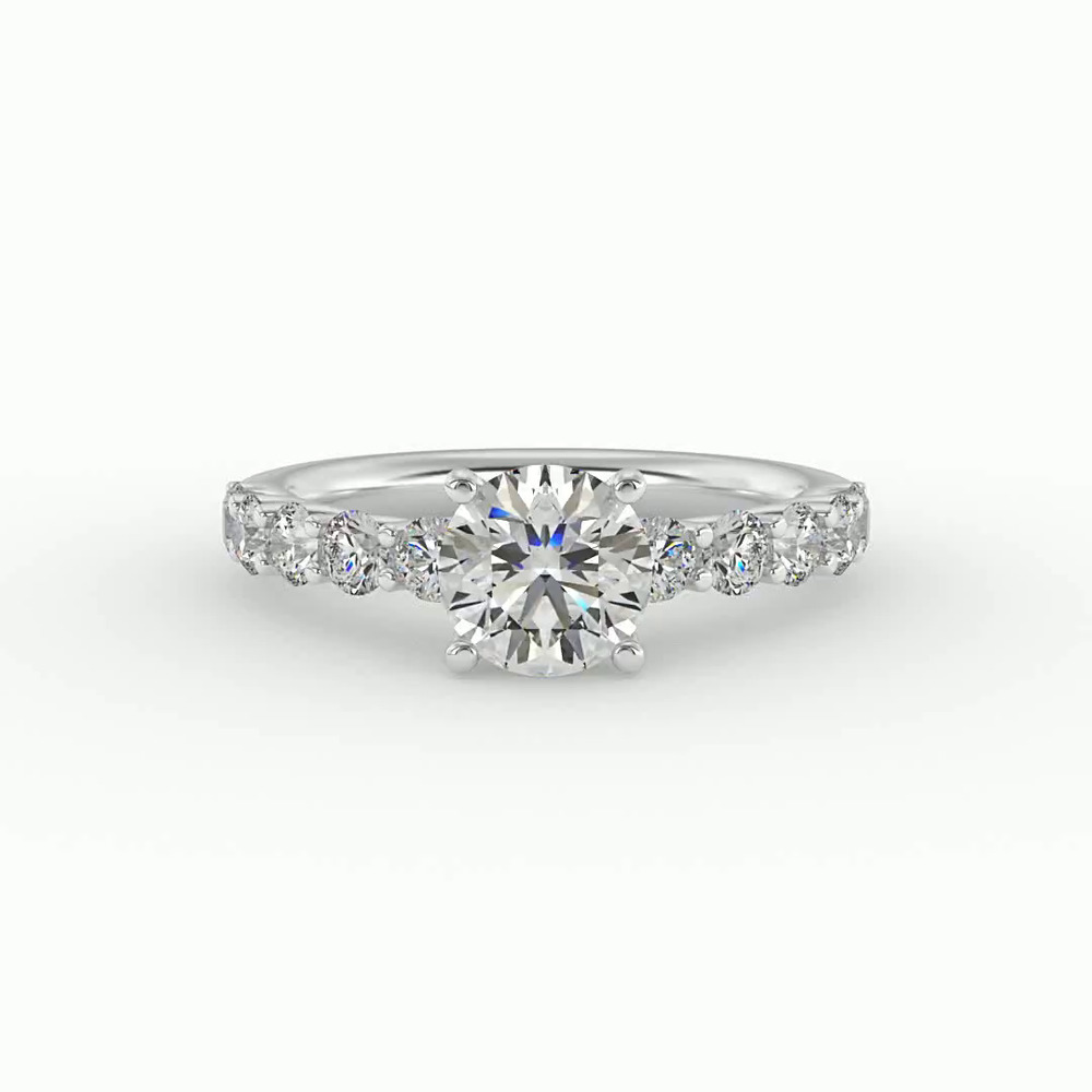 360 degree view of Annabelle Engagement Ring