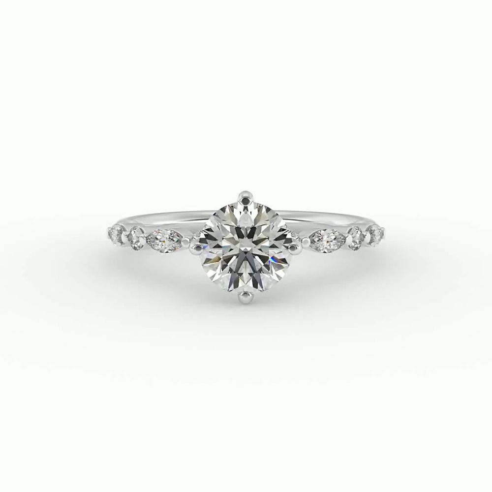 360 degree view of Laila Engagement Ring