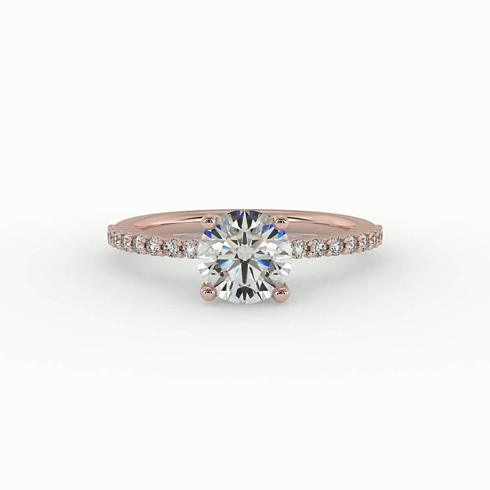 360 degree view of Vera Engagement Ring
