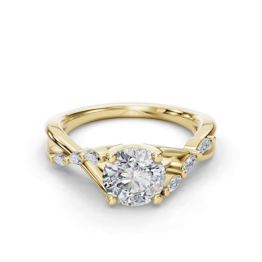 360 degree view of Nyla Engagement Ring
