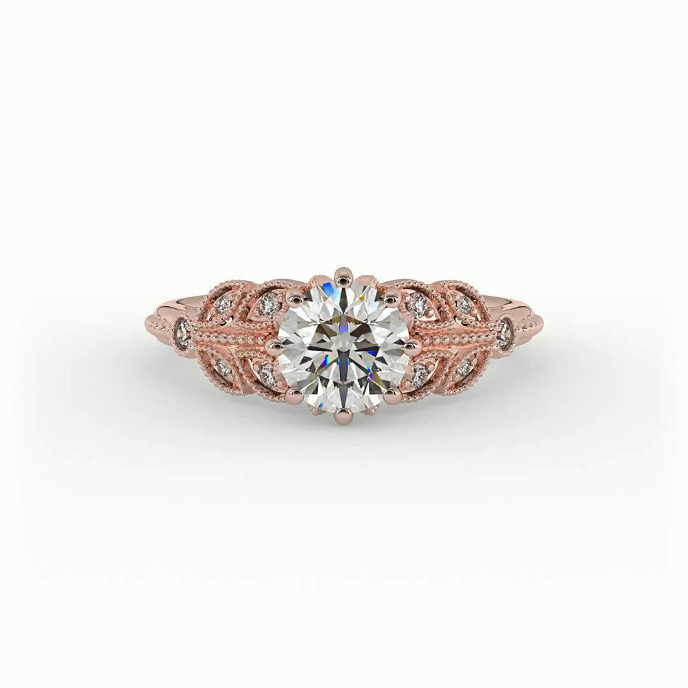 360 degree view of Camilla Engagement Ring