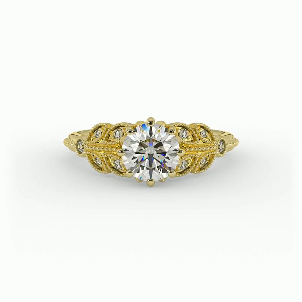 360 degree view of Camilla Engagement Ring
