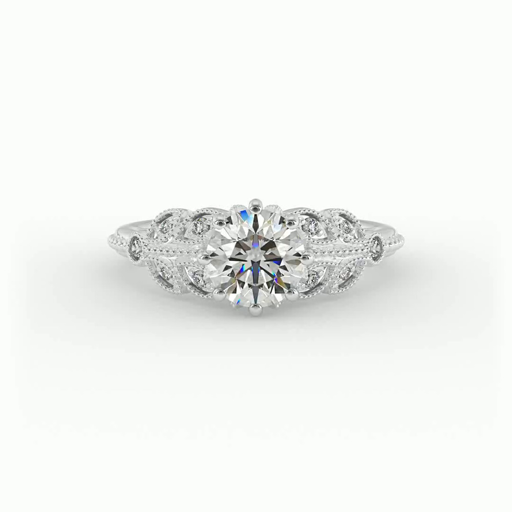 360 degree view of Camilla Engagement Ring