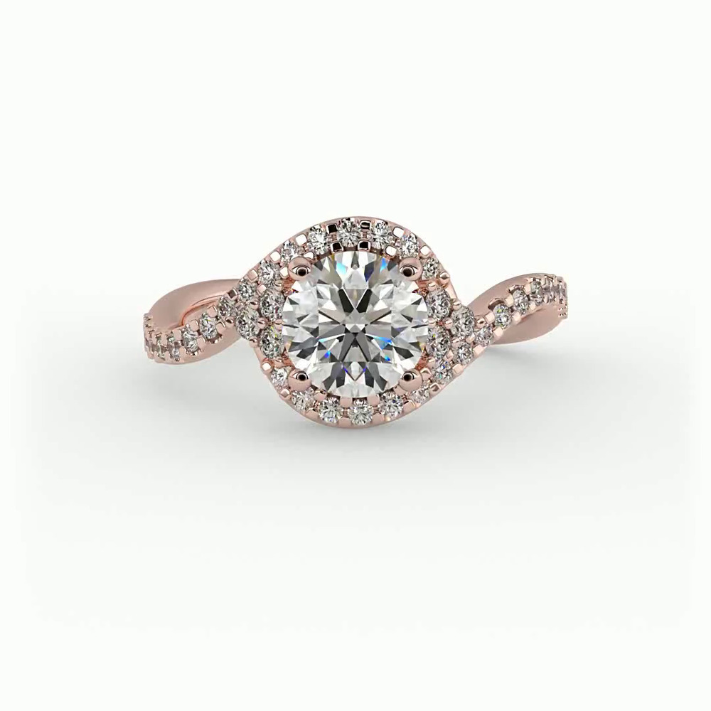 360 degree view of Joanna Engagement Ring