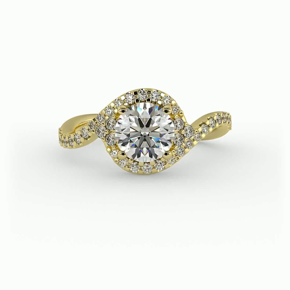 360 degree view of Joanna Engagement Ring