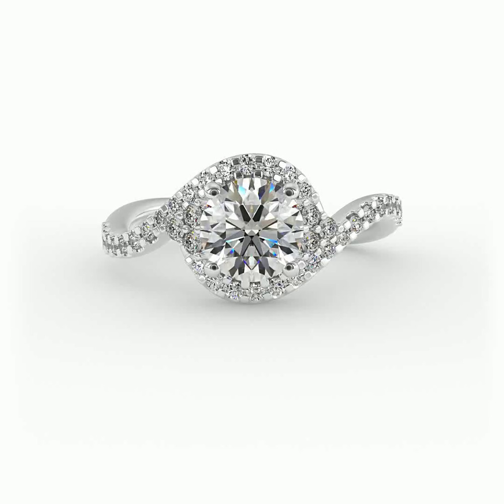 360 degree view of Joanna Engagement Ring