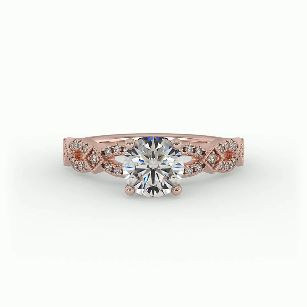 360 degree view of Brooklynn Engagement Ring