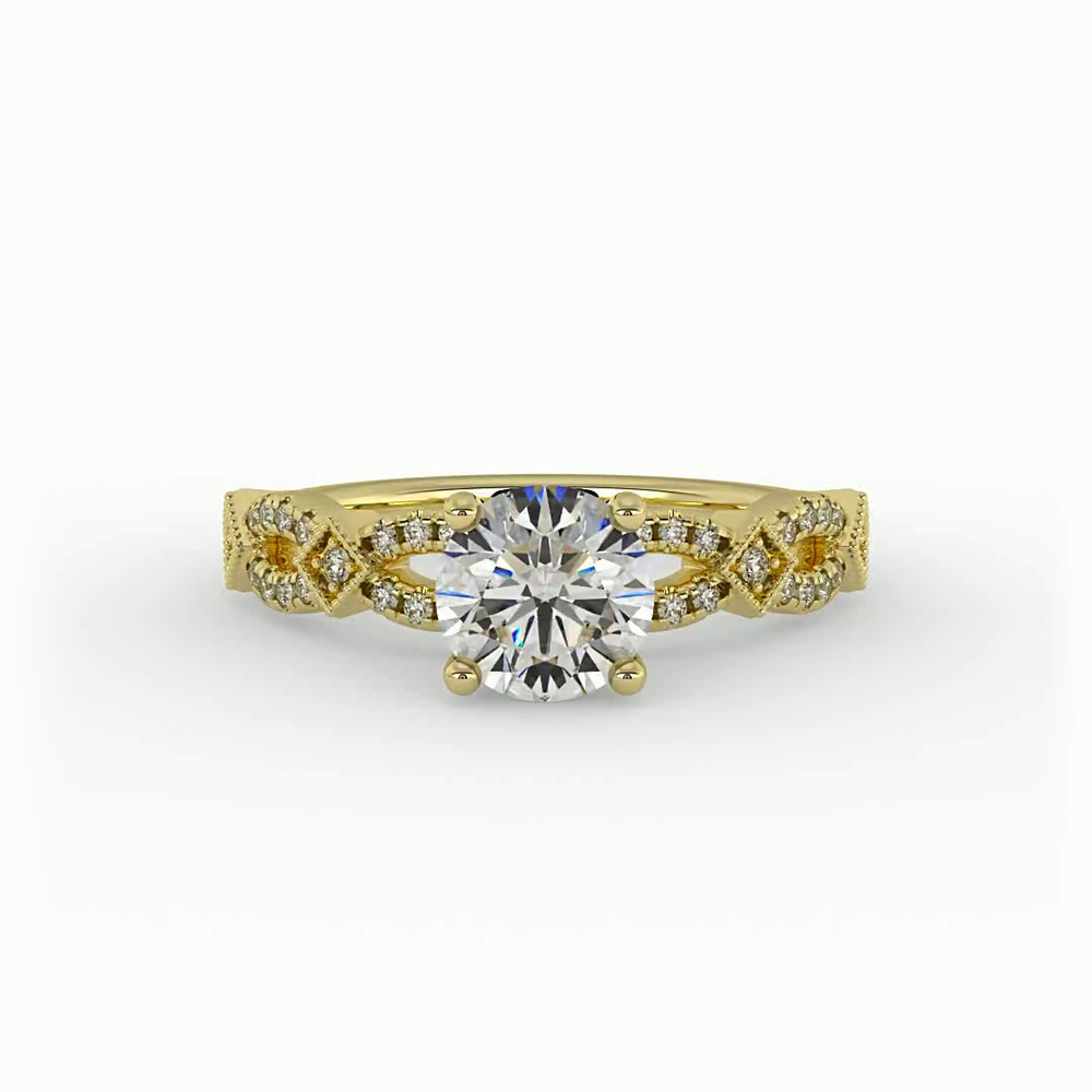 360 degree view of Brooklynn Engagement Ring