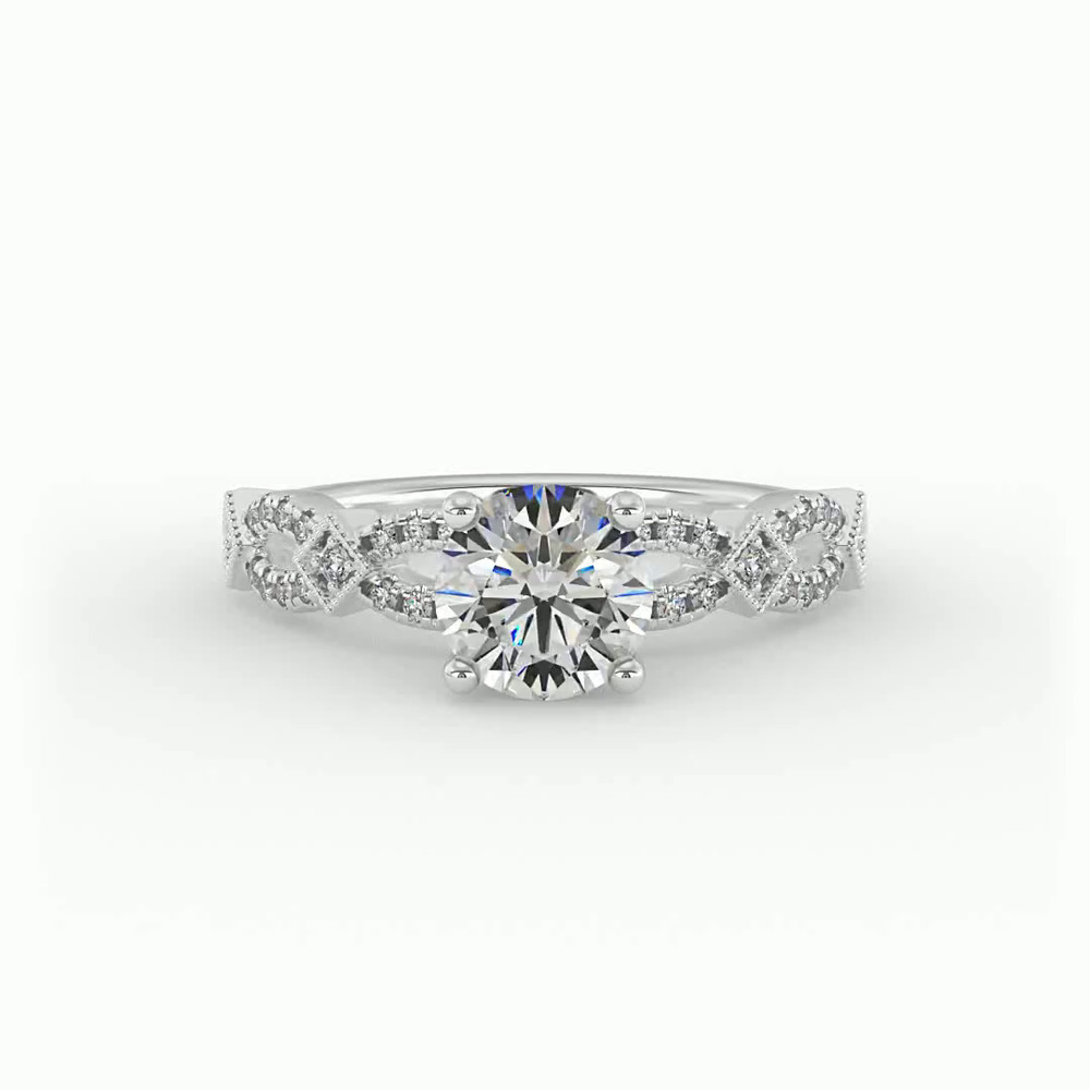 360 degree view of Brooklynn Engagement Ring