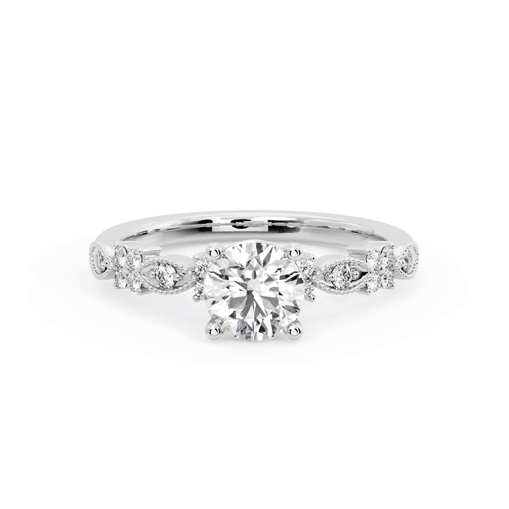 360 degree view of Evangeline Engagement Ring