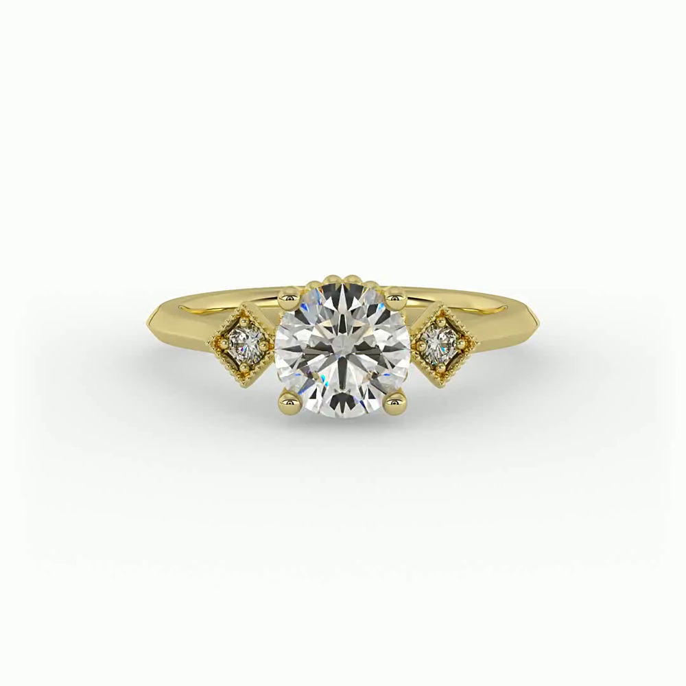 360 degree view of Jocelyn Engagement Ring